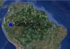 Location of Omagua in satellite image