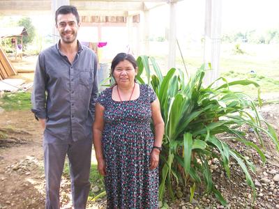 Zach O'Hagan and Antonina Salazar Zach O'Hagan and Antonina Salazar