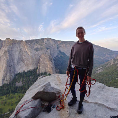 Emily Drummond on El Capitan