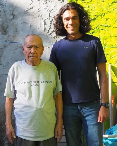 Alfonso Patow and Zach O'Hagan in Yurimaguas, Peru, July 2024. Alfonso Patow and Zach O'Hagan in Yurimaguas, Peru, July 2024.