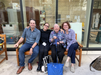 Berkeley alumni reunion at the International Gesture Studies conference