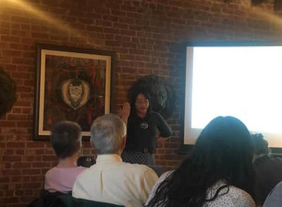 Susan Lin presenting